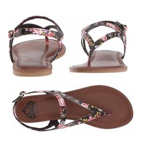 Fergalicious Open Toe Casual Ankle Strap Sandals